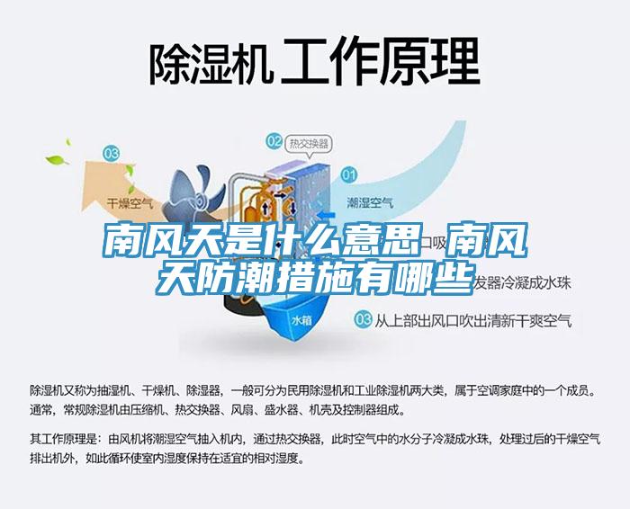 南風天是什么意思 南風天防潮措施有哪些